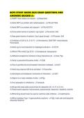 BCPS STUDY GUIDE 2026 EXAM QUESTIONS AND ANSWERS GRADED