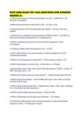 BCPS CORE EXAM TEST 2026 QUESTIONS AND ANSWERS GRADED