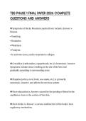 TBS PHASE 1 FINAL PAPER 2026 COMPLETE QUESTIONS AND ANSWERS