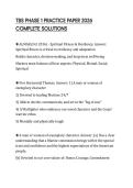 TBS PHASE 1 PRACTICE PAPER 2026 COMPLETE SOLUTIONS