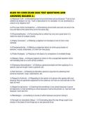 RLGN 104 CORE EXAM 2026 TEST QUESTIONS AND ANSWERS GRADED