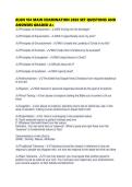 RLGN 104 MAIN EXAMINATION 2026 SET QUESTIONS AND ANSWERS GRADED