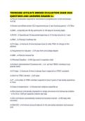 TENNESSEE AFFILIATE BROKER EVALUATION EXAM 2026 QUESTIONS AND ANSWERS GRADED