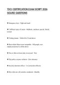 TDCJ CERTIFICATION EXAM SCRIPT 2026 SOLVED QUESTIONSTDCJ CERTIFICATION EXAM SCRIPT 2026 SOLVED QUESTIONS