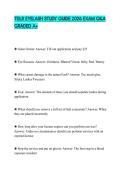TDLR EYELASH STUDY GUIDE 2026 EXAM Q&A GRADED A&plus;