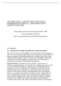 WGU D568 TASK 2 &vert; HEALTH EQUITY AND SOCIAL DETERMINANTS OF HEALTH &vert; 2026 UPDATE WITH COMPLETE SOLUTION