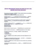 AZPOST PERFORMANCE OBJECTIVES NEW SET WITH 100&percnt; VERIFIED SOLUTIONS 2026-2027&excl;&excl;