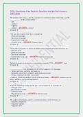 CASLI Knowledge Prep Realistic Questions And Verified Answers 20252026&period;