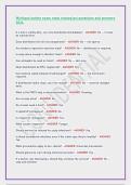 Michigan barber exam most missed psi questions and answers 2026&period;