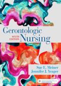 Gerontologic Nursing 6th&lowbar;Edition &vert; Complete Chapters by Sue E&period; Meeiner & Jennifer J&period; Yenger