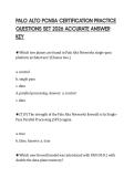 PALO ALTO PCNSA CERTIFICATION PRACTICE QUESTIONS SET 2026 ACCURATE ANSWER KEY