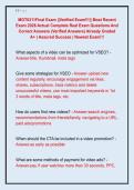 MGT6311Final Exam &vert;&vert;Verified Exam&excl;&excl;&excl;&vert;&vert; Most Recent  Exam 2026 Actual Complete Real Exam Questions And  Correct Answers &lpar;Verified Answers&rpar; Already Graded  A&plus; &vert; Assured Success &vert; Newest Exam&excl;&excl;&excl;