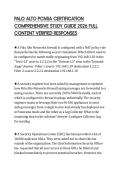 PALO ALTO PCNSA CERTIFICATION COMPREHENSIVE STUDY GUIDE 2026 FULL CONTENT VERIFIED RESPONSES