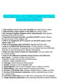 WWU BIO 348 LECTURE EXAM WITH ALL ANSWERS CORRECT