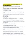 ISTM 310 EVALUATION EXAM 2026 QUESTIONS AND ANSWERS GRADED
