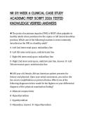 NR 511 WEEK 6 CLINICAL CASE STUDY ACADEMIC PREP SCRIPT 2026 TESTED KNOWLEDGE VERIFIED ANSWERS