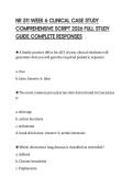 NR 511 WEEK 6 CLINICAL CASE STUDY COMPREHENSIVE SCRIPT 2026 FULL STUDY GUIDE COMPLETE RESPONSES