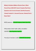 Milady's Esthetics Midterm Review Exam &vert;&vert; Most  Recent Exam 2026-2027 Actual Complete Real Exam  Questions And Correct Answers &lpar;Verified Answers&rpar;  Already Graded A&plus; &vert; Assured Success &vert; Newest Exam &vert;  Brand New&excl;&excl;