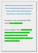 MGT6311Final Exam &vert;&vert; Most Recent Exam 2026-2027  Actual Complete Real Exam Questions And Correct  Answers &lpar;Verified Answers&rpar; Already Graded A&plus; &vert;  Assured Success &vert; Newest Exam &vert; Brand New&excl;&excl;
