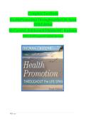 Health  Promotion  Throughout  the  Life Span