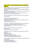 CHPN LATEST 2026 EXAMS QUESTIONS AND ANSWERS RATED 