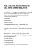 NGN CASE STUDY PREMIUM BUNDLED SET 2026 TESTED QUESTIONS SOLUTIONS