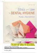Ethics and Law in Dental Hygiene 3rd Edition &lpar;Beemsterboer&rpar; &ndash; Updated 2025&sol;2026 &ndash; Complete Test Bank with Verified Questions & Full Pack Solutions &ndash; Instant Download