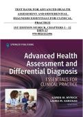 Advanced Health Assessment and Differential Diagnosis Essentials &ndash; Comprehensive Study Notes and Clinical Review