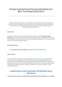 Nursing Assistant Exam Preparation &vert; Essential Patient Care & Clinical Skills Q&A