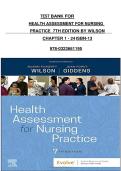 Health Assessment for Nursing &ndash; Comprehensive Lecture Notes and Guidelines