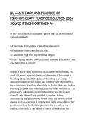 NU 646 THEORY AND PRACTICE OF PSYCHOTHERAPY PRACTICE SOLUTION 2026 SOLVED ITEMS CONFIRMED A&plus;