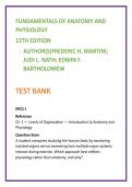 Anatomy & Physiology Test Bank &mdash; Martini A&P 12th Edition &vert; 20 NCLEX-Style MCQs&sol;Chapter &mdash; Nursing A&P Exam Prep 2026