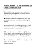 PED3701 EXAM PACK 2026 EXAMINATION TEST COMPLETE Q&A GRADED A&plus;