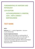 Anatomy & Physiology Test Bank &mdash; Martini A&P 12th Ed &vert; 20 NCLEX-Style MCQs per Chapter &vert; Nursing A&P 2026 Prep