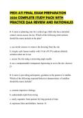 PEDS ATI FINAL EXAM PREPARATION 2026 COMPLETE STUDY PACK WITH PRACTICE Q&A REVIEW AND RATIONALES