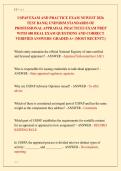 USPAP EXAM AND PRACTICE EXAM NEWEST 2026 TEST BANK&vert; UNIFORM STANDARDS OF PROFESSIONAL APPRAISAL PRACTICES EXAM PREP WITH 400 REAL EXAM QUESTIONS AND CORRECT VERIFIED ANSWERS&sol; GRADED A&plus; &lpar;MOST RECENT&excl;&excl;&rpar;