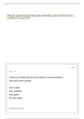 PMH-BC EXAM QUESTIONS AND ANSWERS 2026 UPDATE WITH COMPLETE SOLUTION
