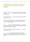 ADVANCED PLCS TEST 1&colon; MODULE 1-3 &vert; QUESTIONS AND ANSWERS &vert; 2026 UPDATE WITH COMPLETE SOLUTION