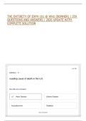 THE ENTIRETY OF EXPH 101 &commat; WVU &lpar;BONNER&rpar; &vert; 359 QUESTIONS AND ANSWERS &vert; 2026 UPDATE WITH COMPLETE SOLUTION