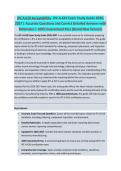 IPC A 610 Acceptability - IPC EXAM STUDY GUIDE ACCURATE QUESTIONS AND CORRECT DETAILED ANSWERS WITH RATIONALES &vert;&vert; 100&percnt; GUARANTEED PASS <BRAND NEW VERSION>