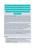 IPC A 610H 1 General Vocabulary Only - IPC EXAM STUDY GUIDE ACCURATE QUESTIONS AND CORRECT DETAILED ANSWERS WITH RATIONALES &vert;&vert; 100&percnt; GUARANTEED PASS <BRAND NEW VERSION>