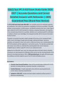IDACS Test - POLICE EXAM STUDY GUIDE ACCURATE QUESTIONS AND CORRECT DETAILED ANSWERS WITH RATIONALES &vert;&vert; 100&percnt; GUARANTEED PASS <BRAND NEW VERSION>