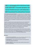 RBC 3 - CRIMINAL JUSTICE EXAM STUDY GUIDE ACCURATE QUESTIONS AND CORRECT DETAILED ANSWERS WITH RATIONALES &vert;&vert; 100&percnt; GUARANTEED PASS <BRAND NEW VERSION>
