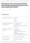 NSG 533 Exam 3 Exam study guide COMPLETE EXAM Questions and Answers &lpar;Verified Answers&rpar; &lpar;Latest Update 2026&rpar; UPDATE&excl;&excl;