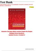 Leadership Introduction Test Bank 5th Edition &ndash; Chapter MCQs & Essay Questions &vert; AACSB Aligned &vert; Downloadable PDF