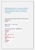 NSG 550 Diagnostics Exam 1 &vert; Most Recent Exam 2026 Actual    Complete Real Exam Questions And  Correct Answers &lpar;Verified                 Answers&rpar; Already Graded A&plus; &vert; Assured  Success&excl;&excl; Newest Exam                           &vert; Just Released&excl;&excl; 