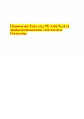 Chamberlain University NR 546 &lpar;Week 5&rpar; Antidepressant medications Table-Advanced Pharmacology&period;pdf