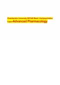 Chamberlain University NR 546 Week 3 Antipsychotics Table-Advanced Pharmacology&period;pdf