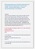 PDGA Certified Rules Exam &vert;&vert; Most Recent Exam 2026 Actual  Complete Real Exam Questions And  Correct Answers    &lpar;Verified   Answers&rpar; Already Graded A&plus; &vert; Assured                        Success&excl;&excl; Newest Exam &vert; Just  Released&excl;&excl;