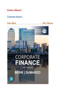 Solution Manual for Corporate Finance&comma; 6th edition&comma; by Jonathan Berk&comma; All Chapters 1-31&period;&vert;&vert;Latest 2026&period;